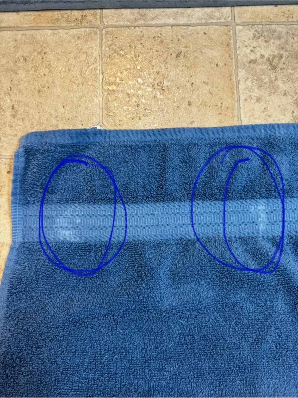 Kohl’s Blue Embroidered Unicorn Big One Hand Towel Replacement